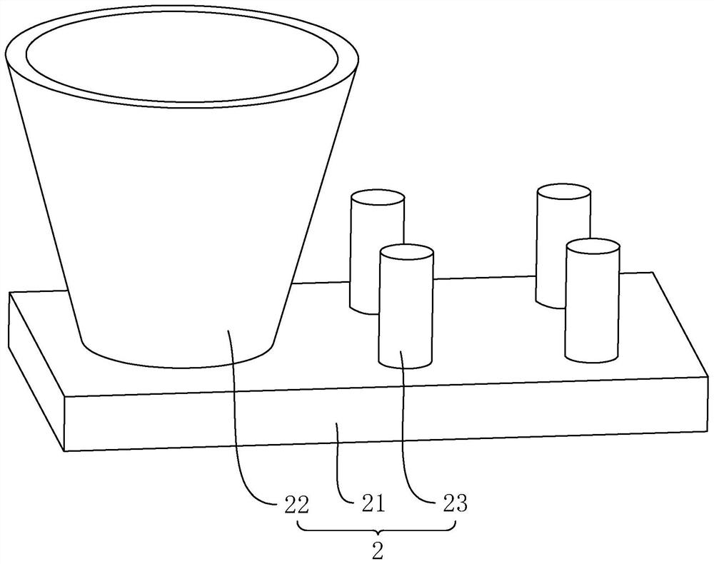 Top calandria construction method and auxiliary device thereof