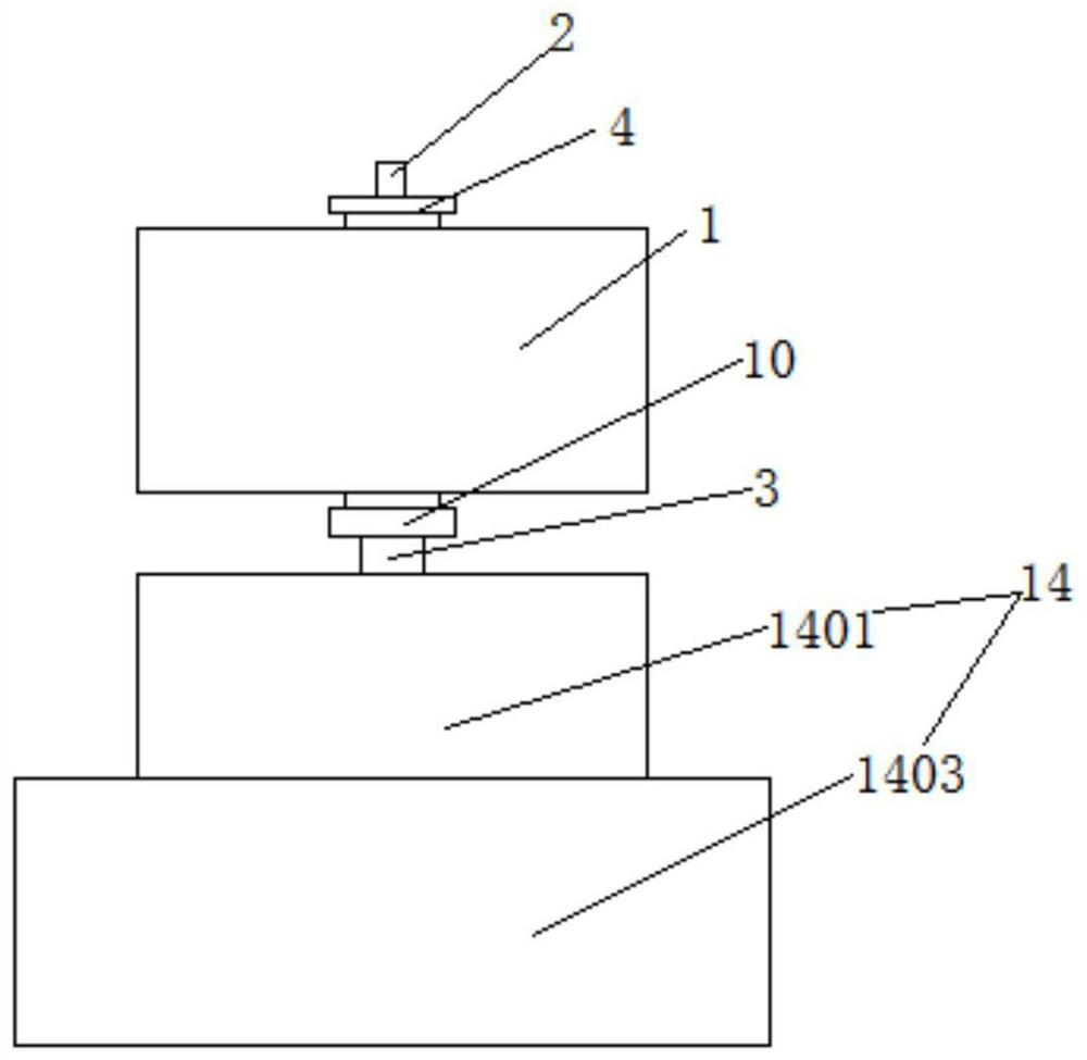 Bidirectional stirring mechanism for mixing woven bag raw materials