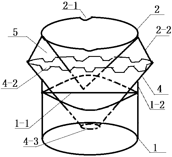 Three-layer structure type cigarette ash storage device with object storage function