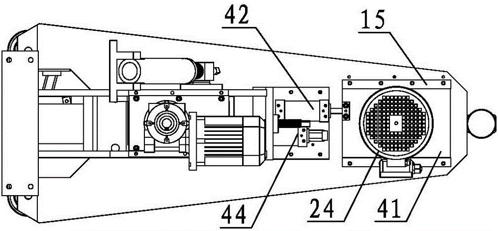 A double-layer automatic sand leveling equipment