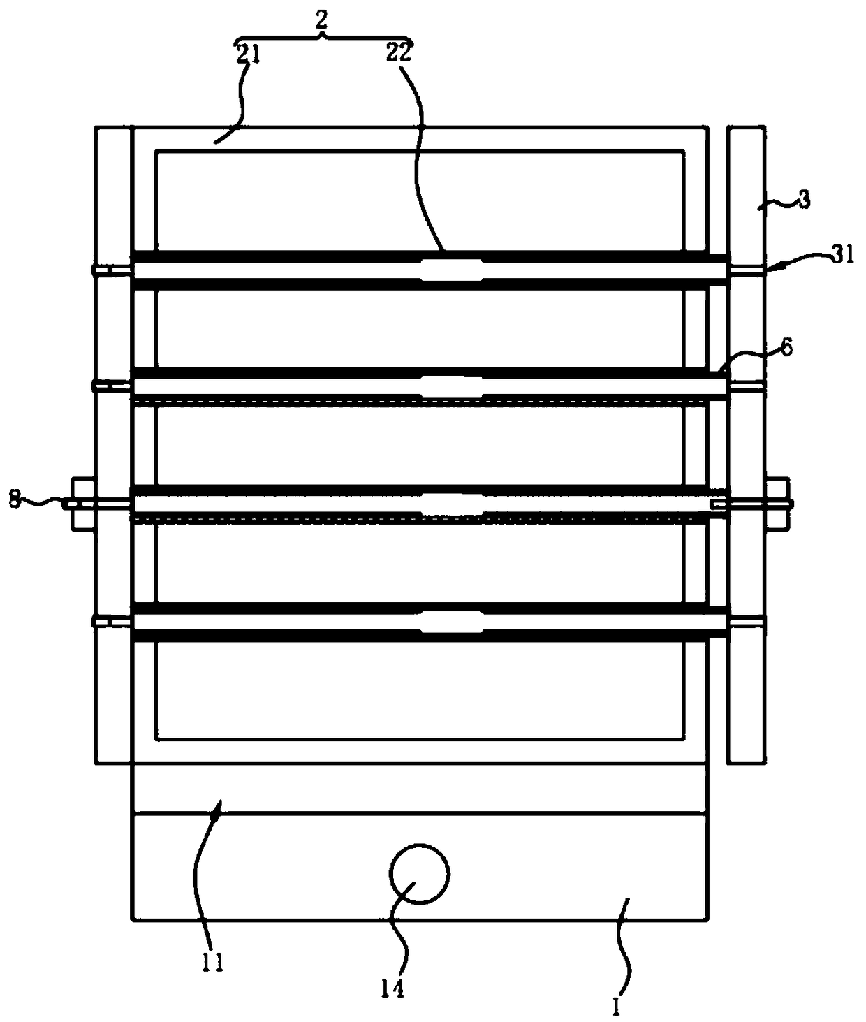 Method and device for repairing contaminated soil through agaricus bitorquis and stropharia rugoso-annulata in combined mode