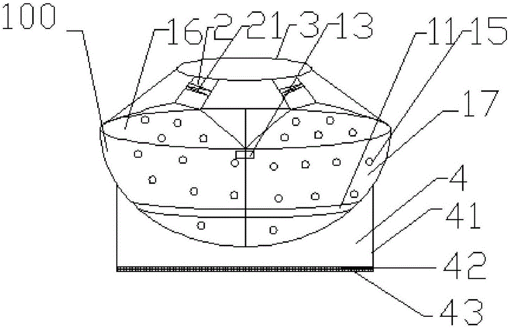 Simple bundling device for euonymus japonicus transplantation soil ball