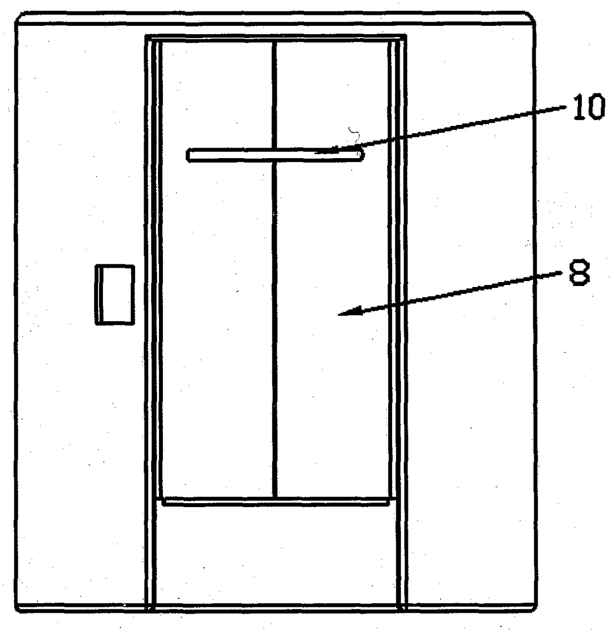 Electric rotary wardrobe