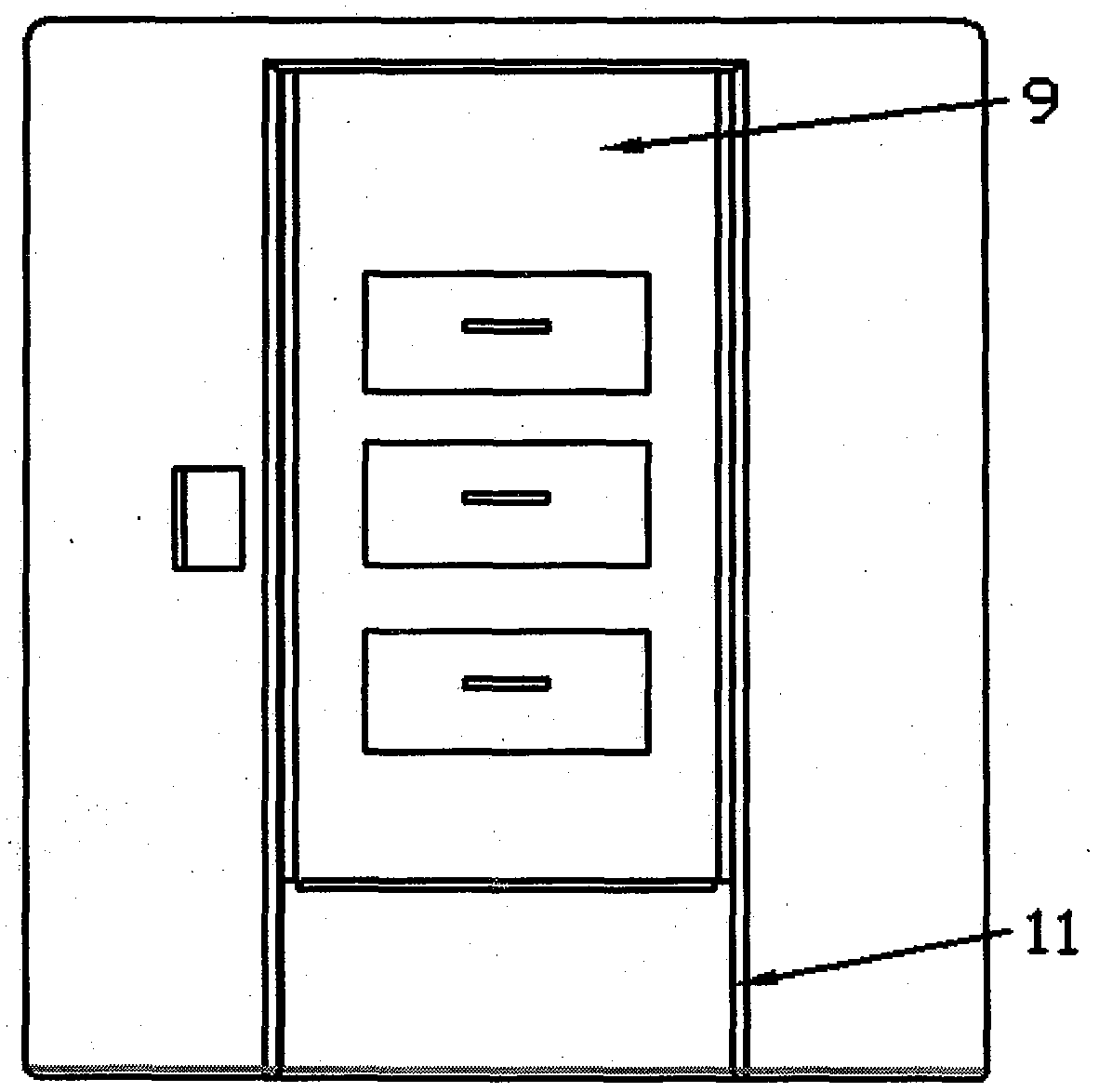 Electric rotary wardrobe