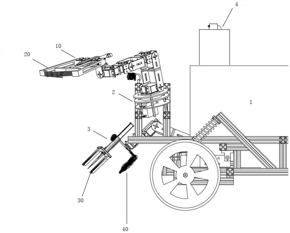 Water-containing plastic bottle treatment method and device based on frequency detection