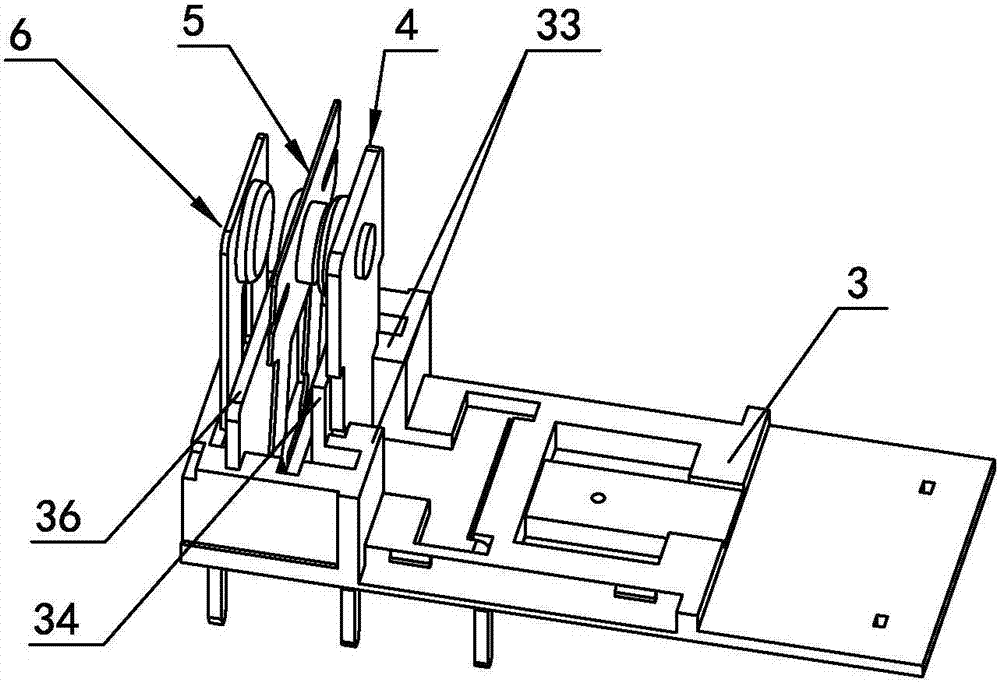 Push-rod high-power electromagnetic relay