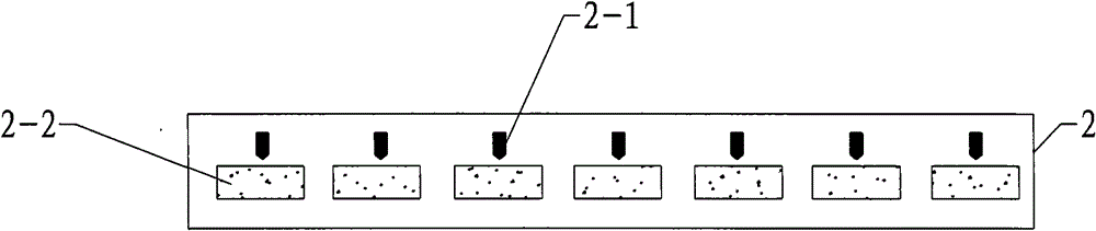 Holographic positioning overprinting method between coils