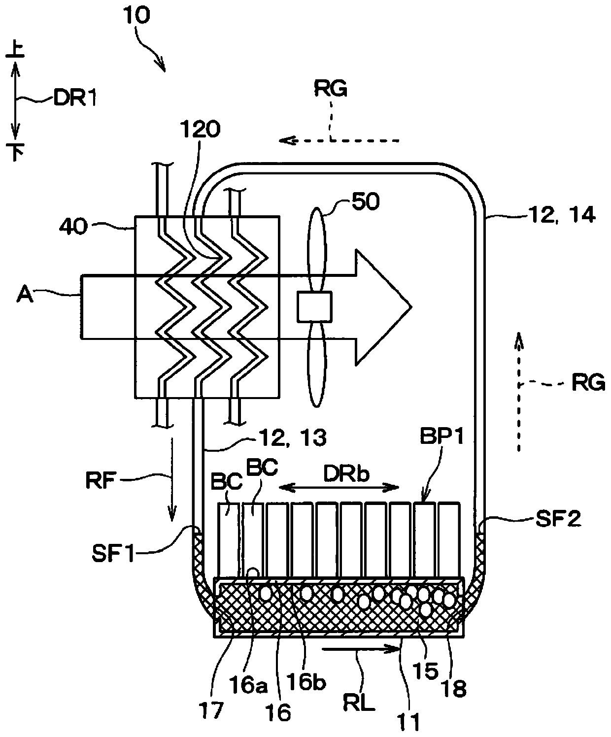 Equipment temperature regulator