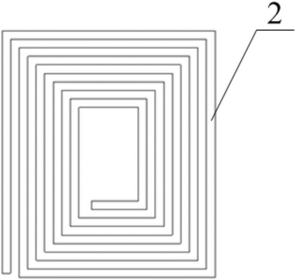 Unilateral nuclear magnetic resonance sensor and shielding structure of radio frequency coil