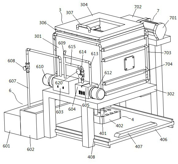 Intestinal content fecal bacteria liquid separation and extraction device