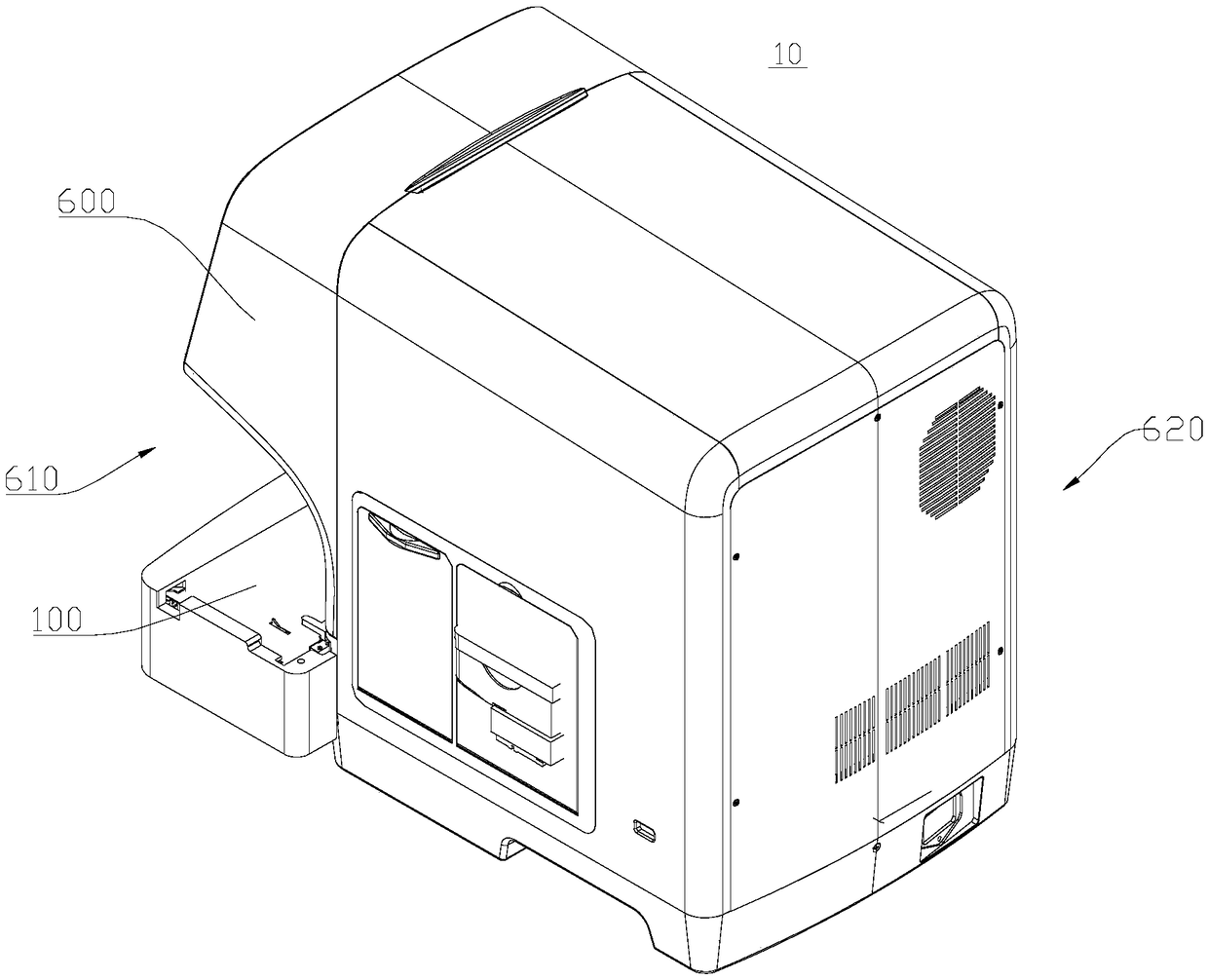 In-vitro quantitative detection instrument