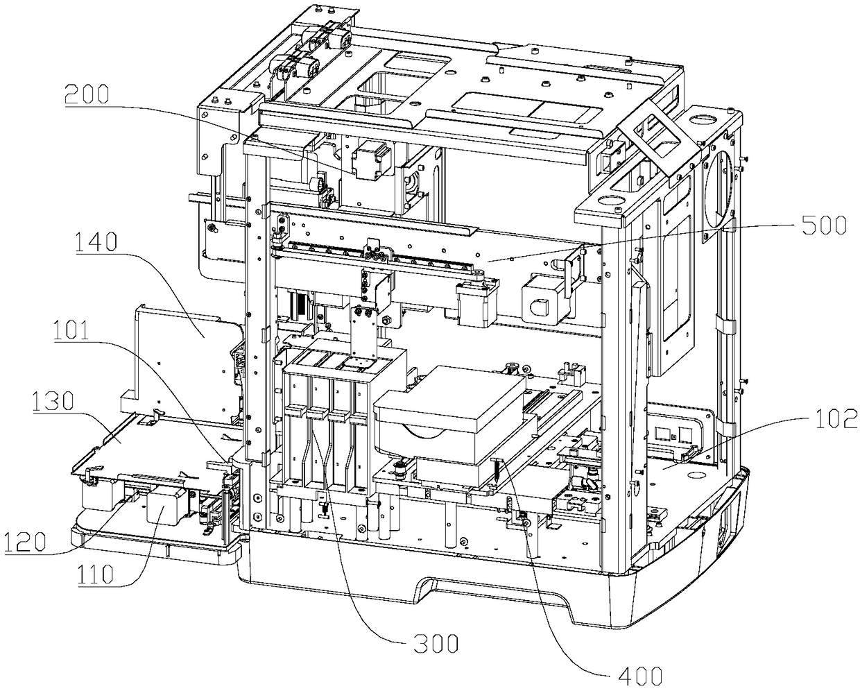 In-vitro quantitative detection instrument