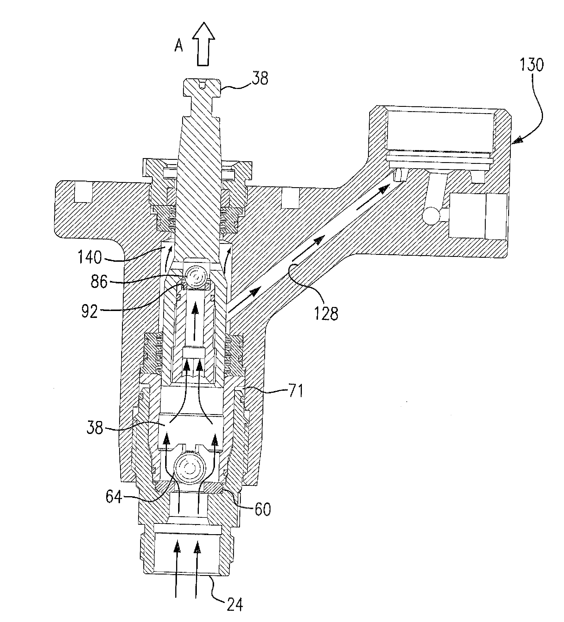 High pressure paint pump