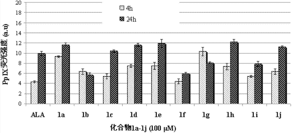 Conjugates of 5-aminolevulinic acid and 3-hydroxypyridin-4-one, preparing method thereof and uses of the conjugates