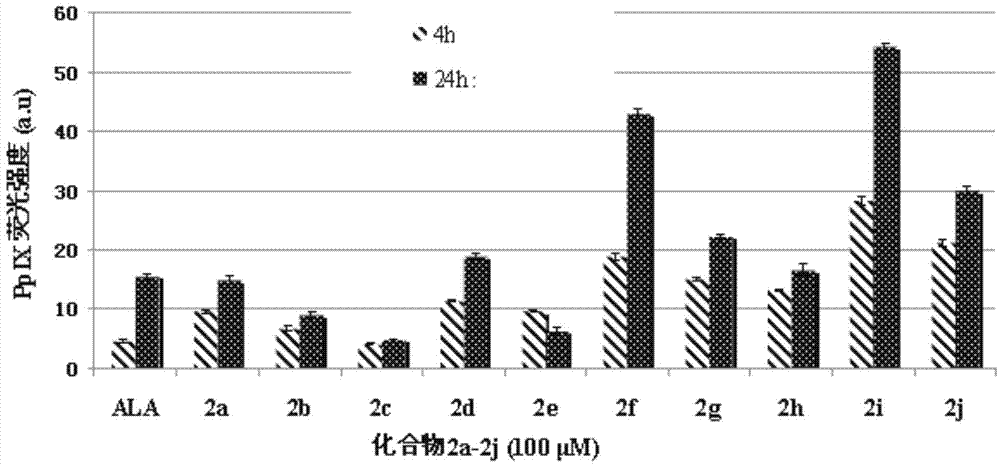 Conjugates of 5-aminolevulinic acid and 3-hydroxypyridin-4-one, preparing method thereof and uses of the conjugates