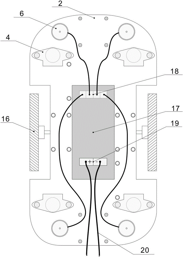 Posture control-based roller skating type mobility robot