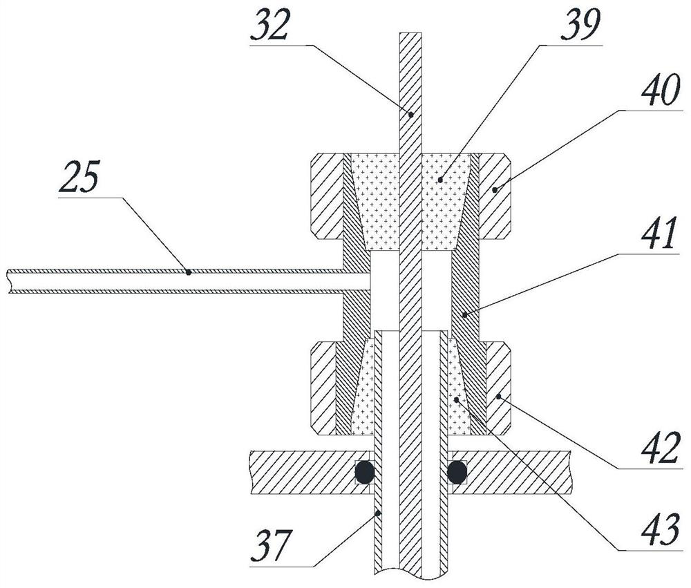 Experimental device and method for studying the failure behavior of fuel elements under severe nuclear reactor accidents