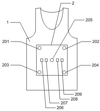 Soft close-fitting intelligent health monitoring vest