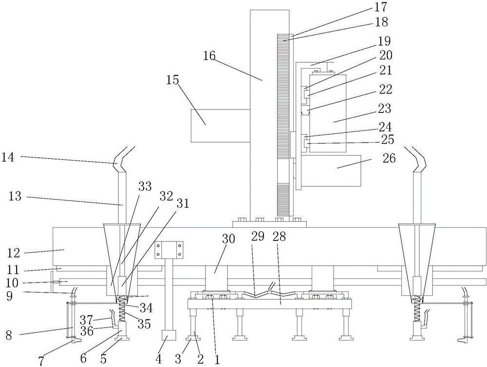 Anti-adhesion plate feeding manipulator with distance detection function