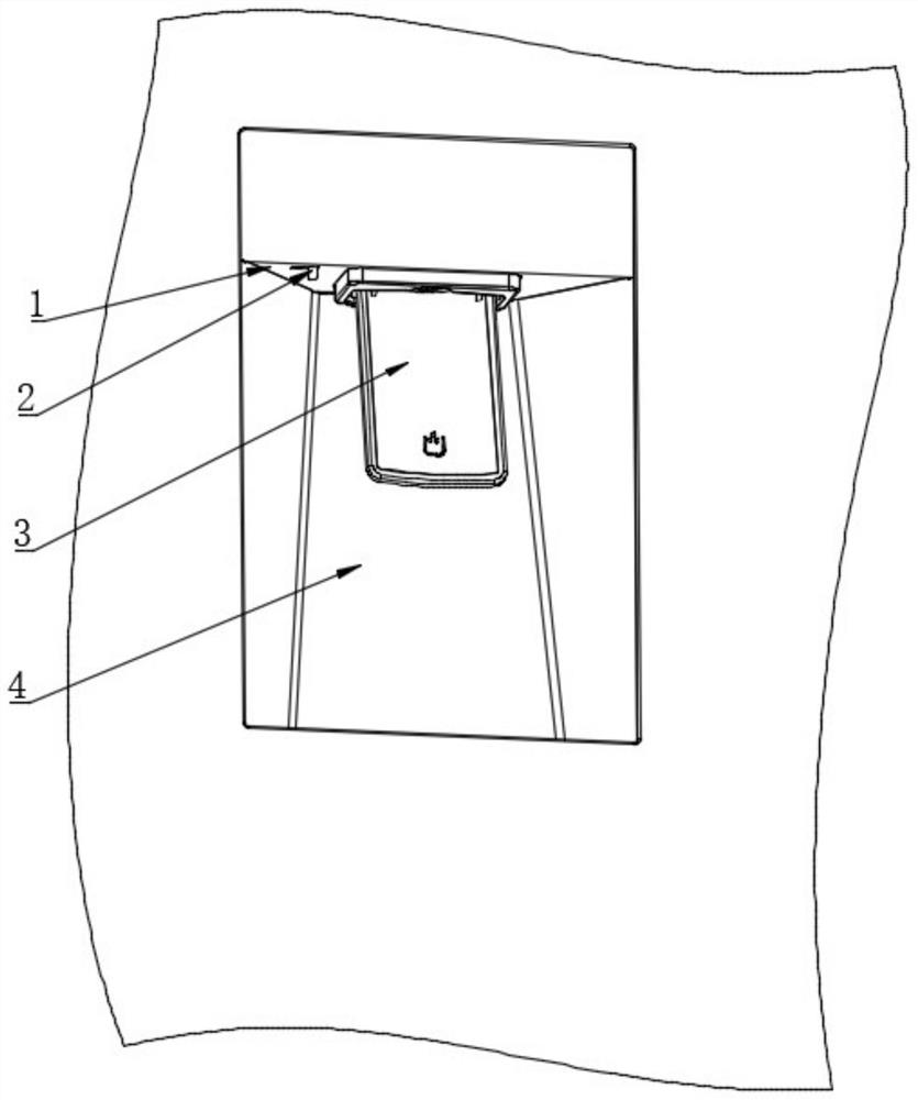 Water outlet adjusting assembly, water dispenser and refrigeration equipment