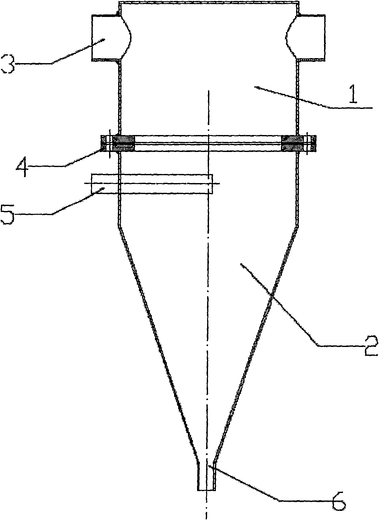 Double chamber vortex generator for single effect solar energy absorption refrigeration system