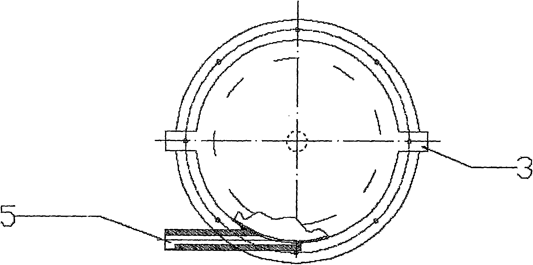 Double chamber vortex generator for single effect solar energy absorption refrigeration system