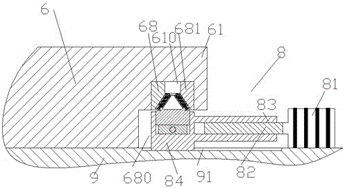 Floating-type working table device