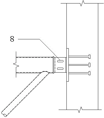 Curved surface space pipe truss structure and mounting method thereof