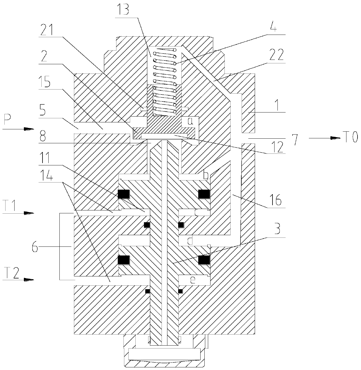 A multi-gas path averaging valve