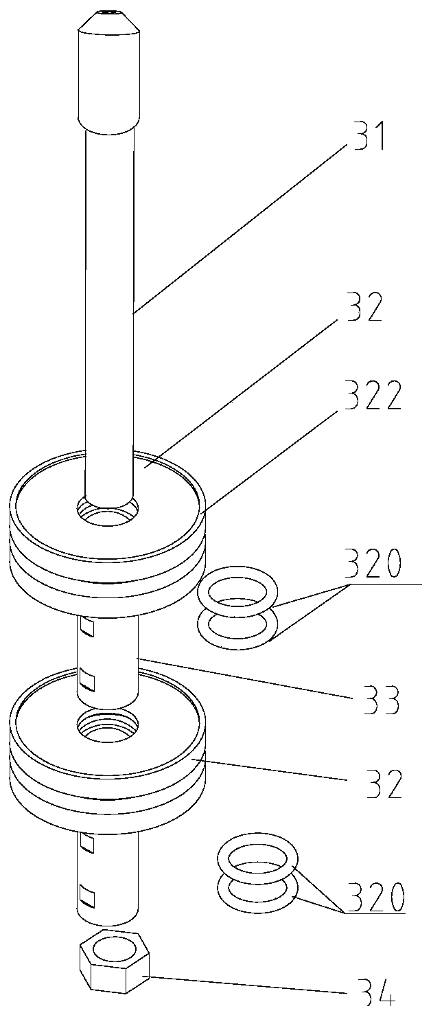 A multi-gas path averaging valve