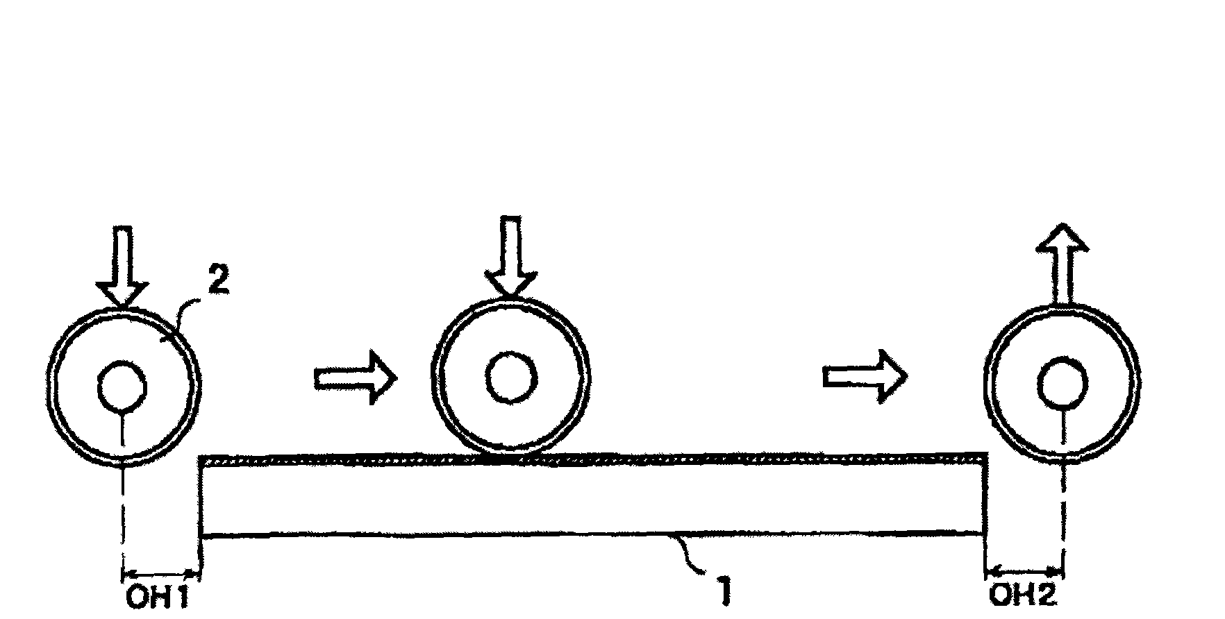 Scribing device and scribing method