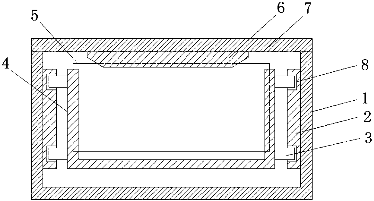 A permanent magnet structure for easy connection