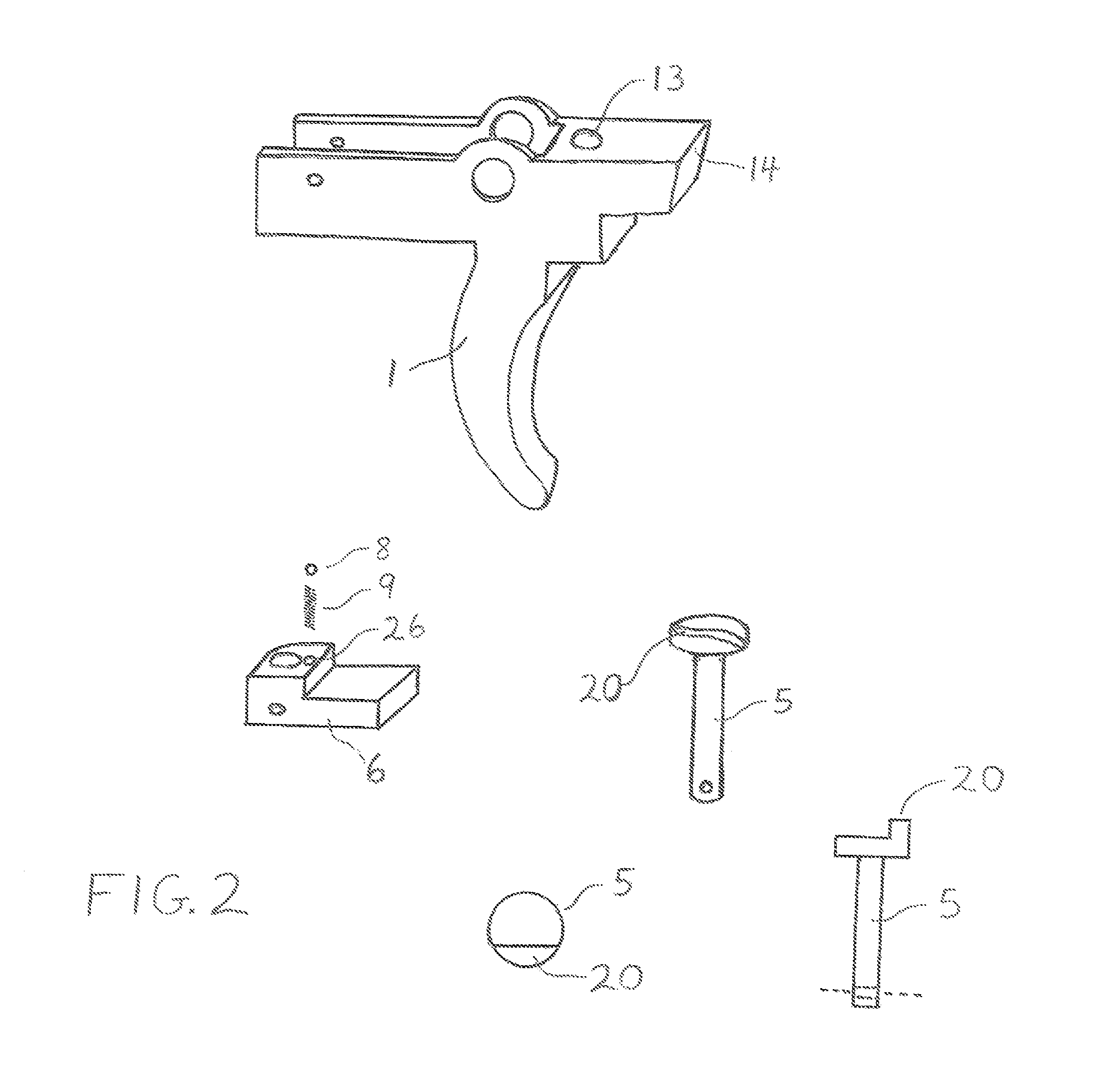 Selectable dual mode trigger for semiautomatic firearms