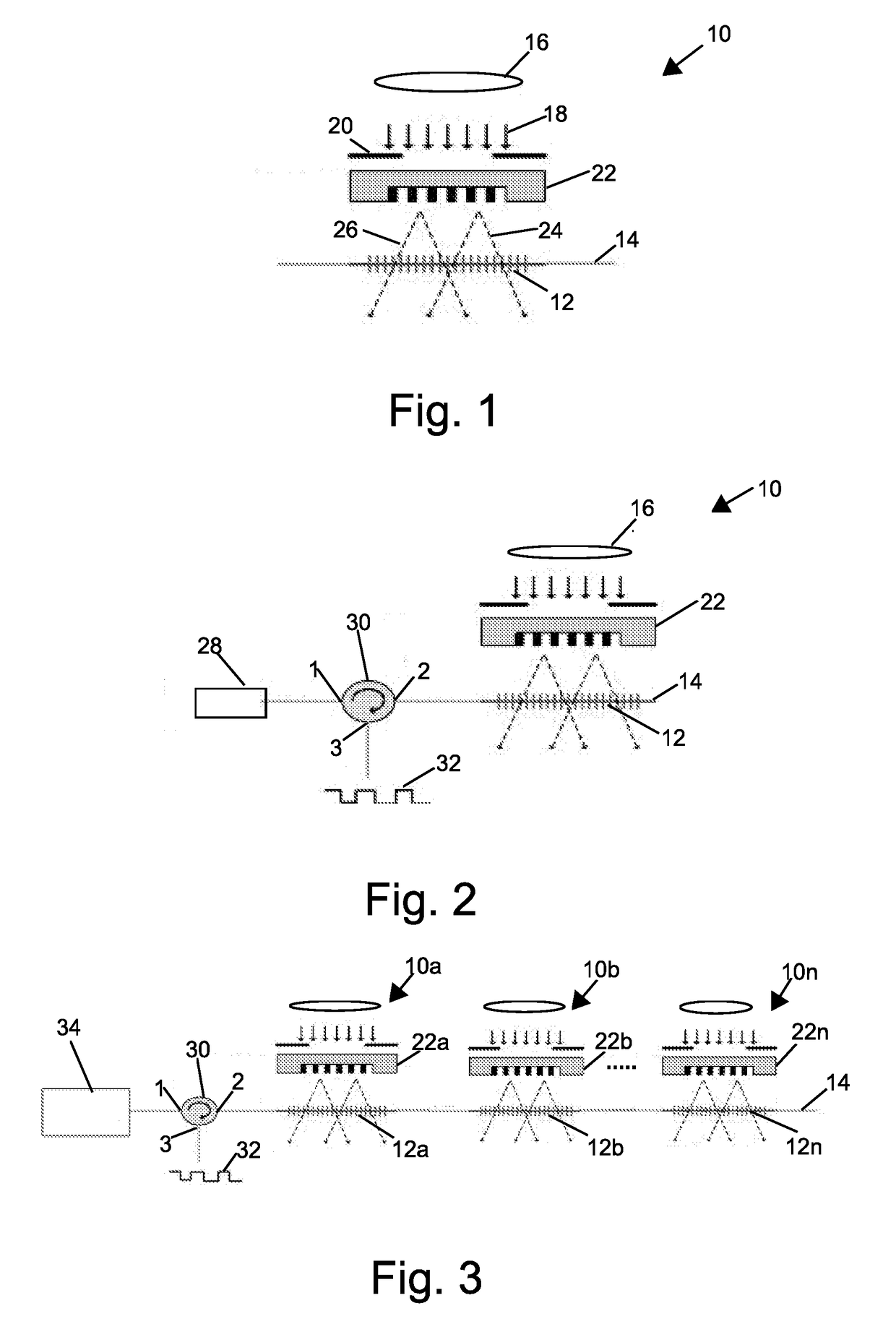 Transient bragg gratings in optical waveguides and their applications