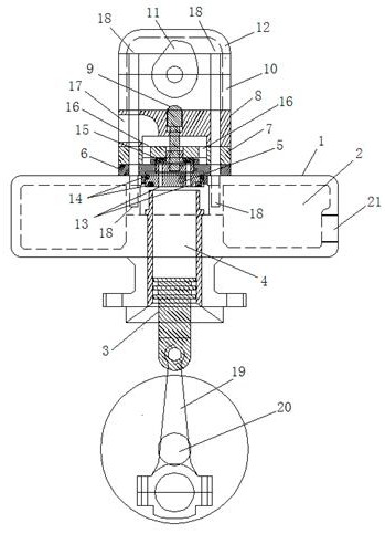 Air engine and air engine system moving like breathing air