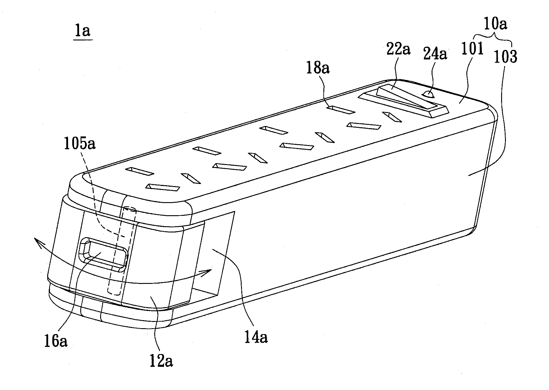 Electrical power receptacle with rotatable USB jacks