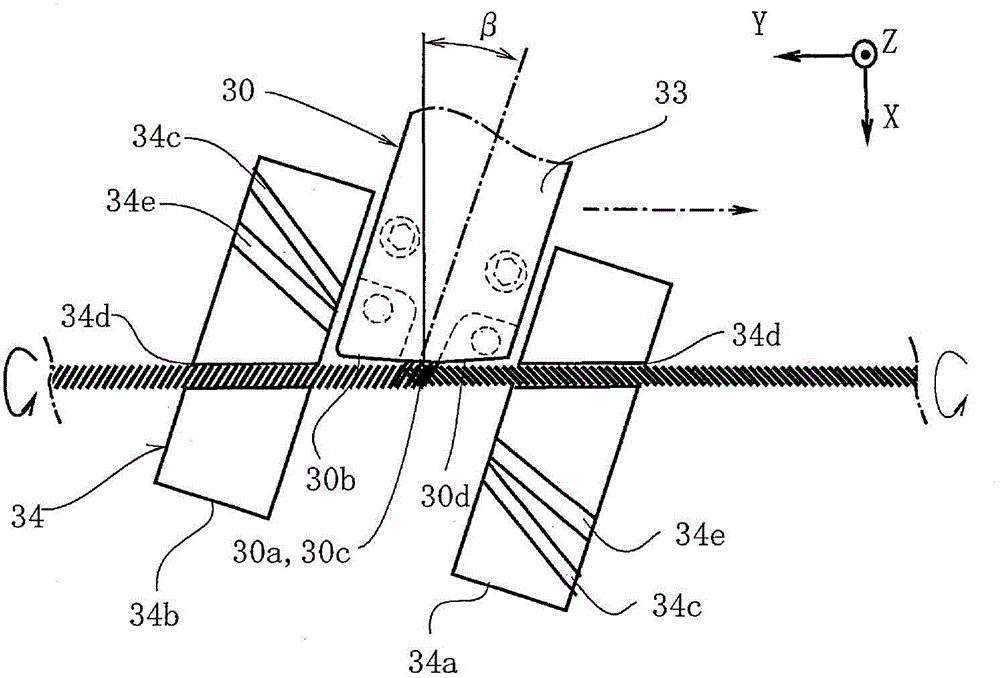 Plural-wire coiling device and plural-wire coiling method