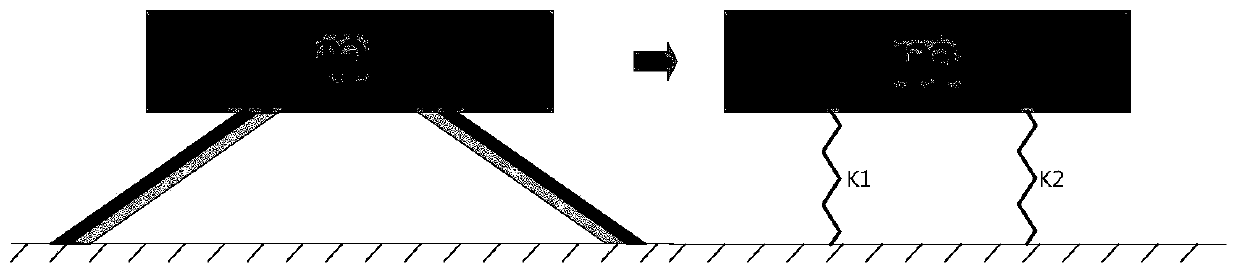 High-load vibration isolator capable of adjusting rigidity and damping