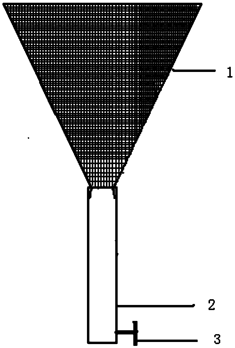 Microorganism filtering and collection device and application method of microorganism filtering and collection device