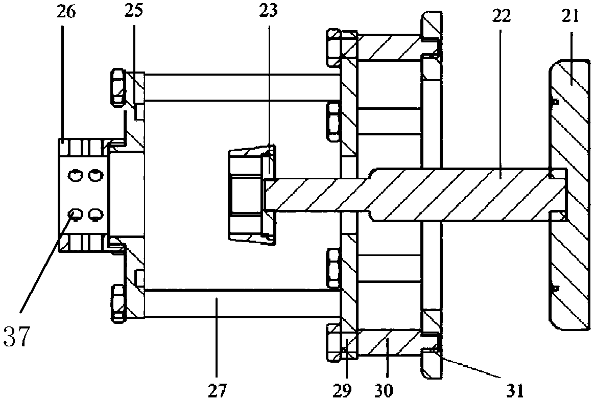 Secondary wire array load for Z pinch experiment