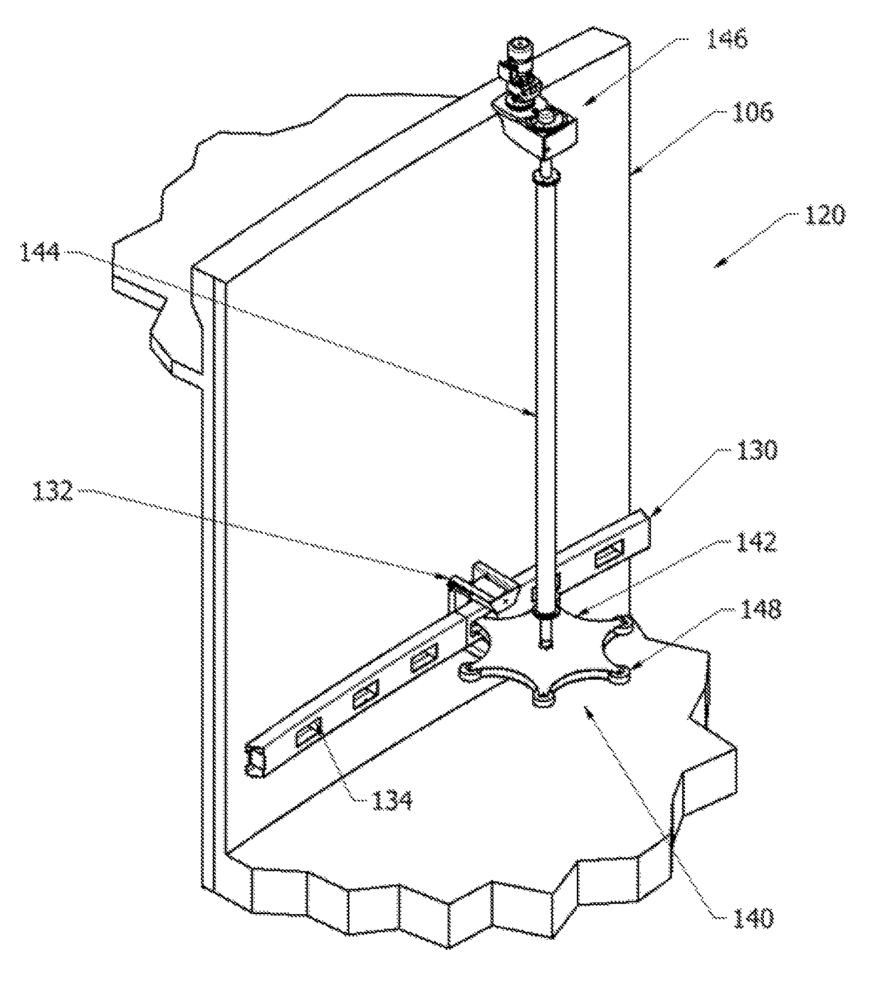 System and method for sludge removal in a circular settling tank