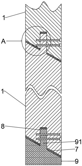 Prefabricated environment-friendly external wall panel