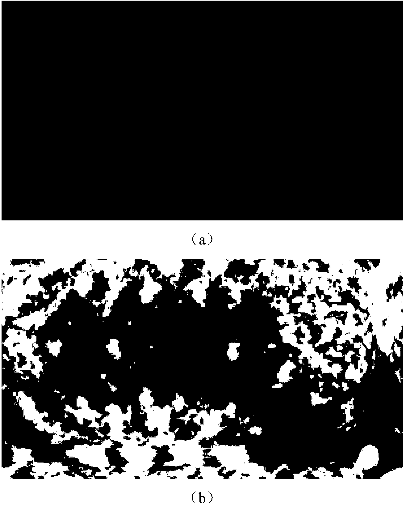 Out-of-focus blurred image blind restoration method based on medium frequency