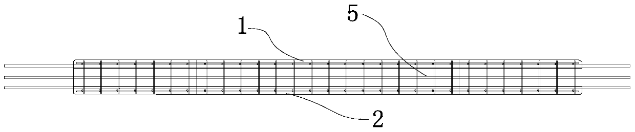 Double-faced overlapped wallboard with hole, and production process thereof