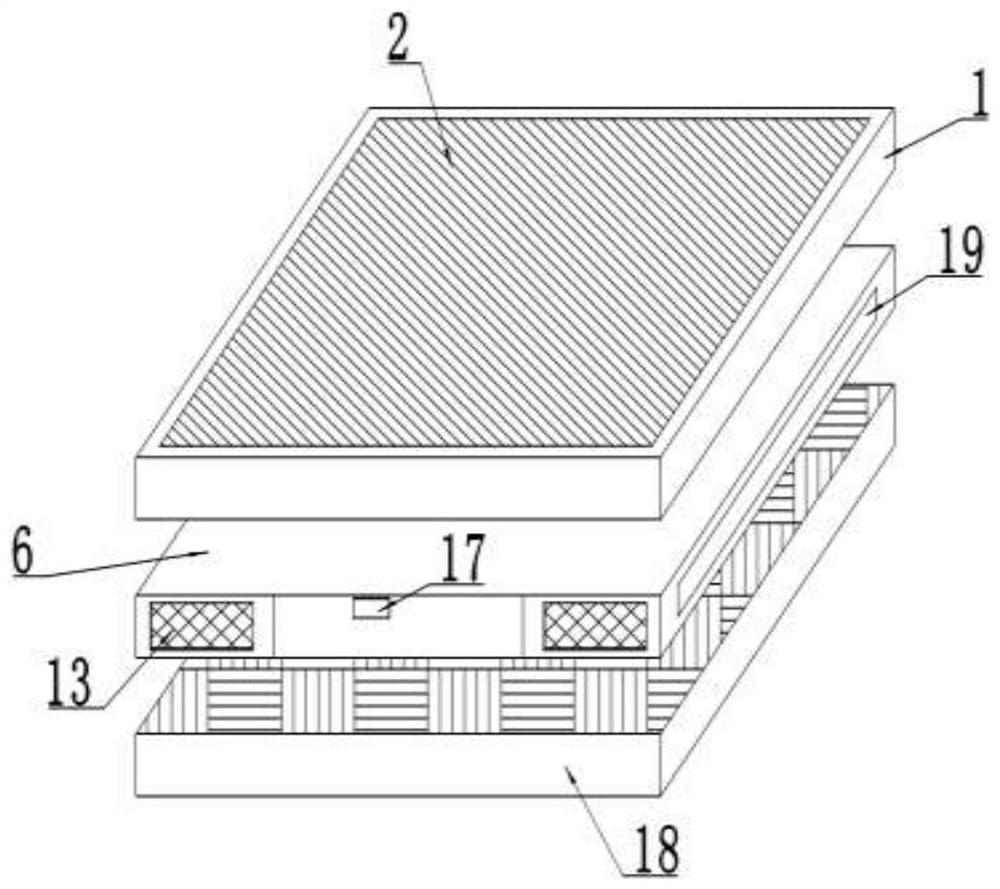 Ground heat preservation and sound insulation board with heating function