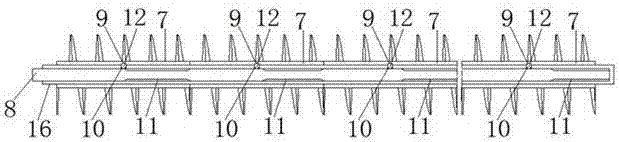 Auger conveying mechanism for dust or granular material storage and transportation container