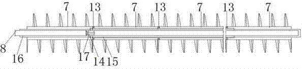 Auger conveying mechanism for dust or granular material storage and transportation container