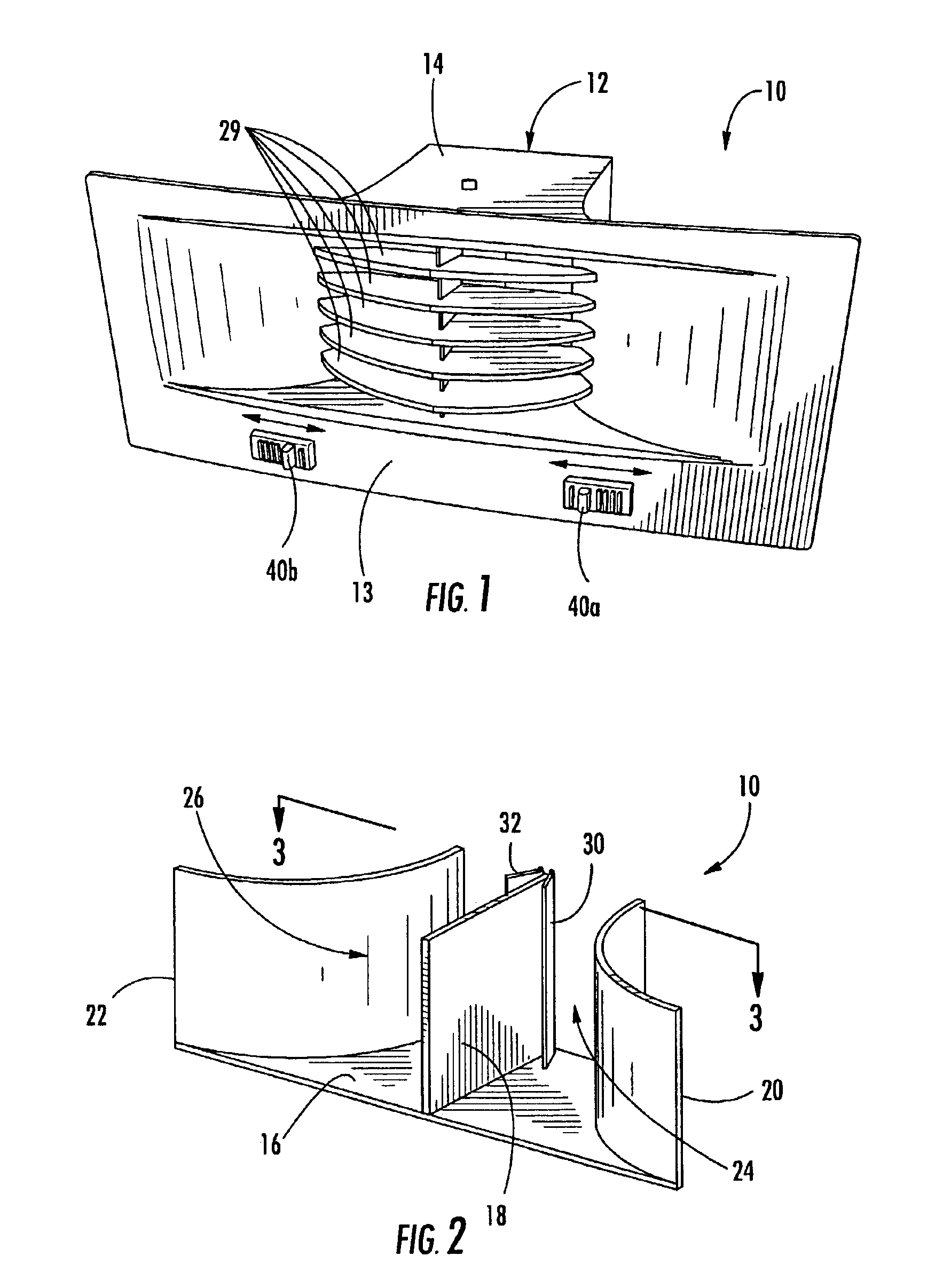 Air duct outlet with single vane air stream direction control