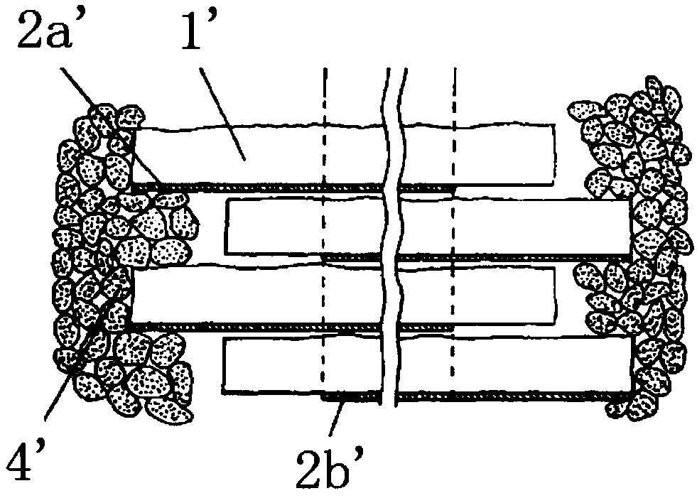 Folded film capacitor and manufacturing method thereof