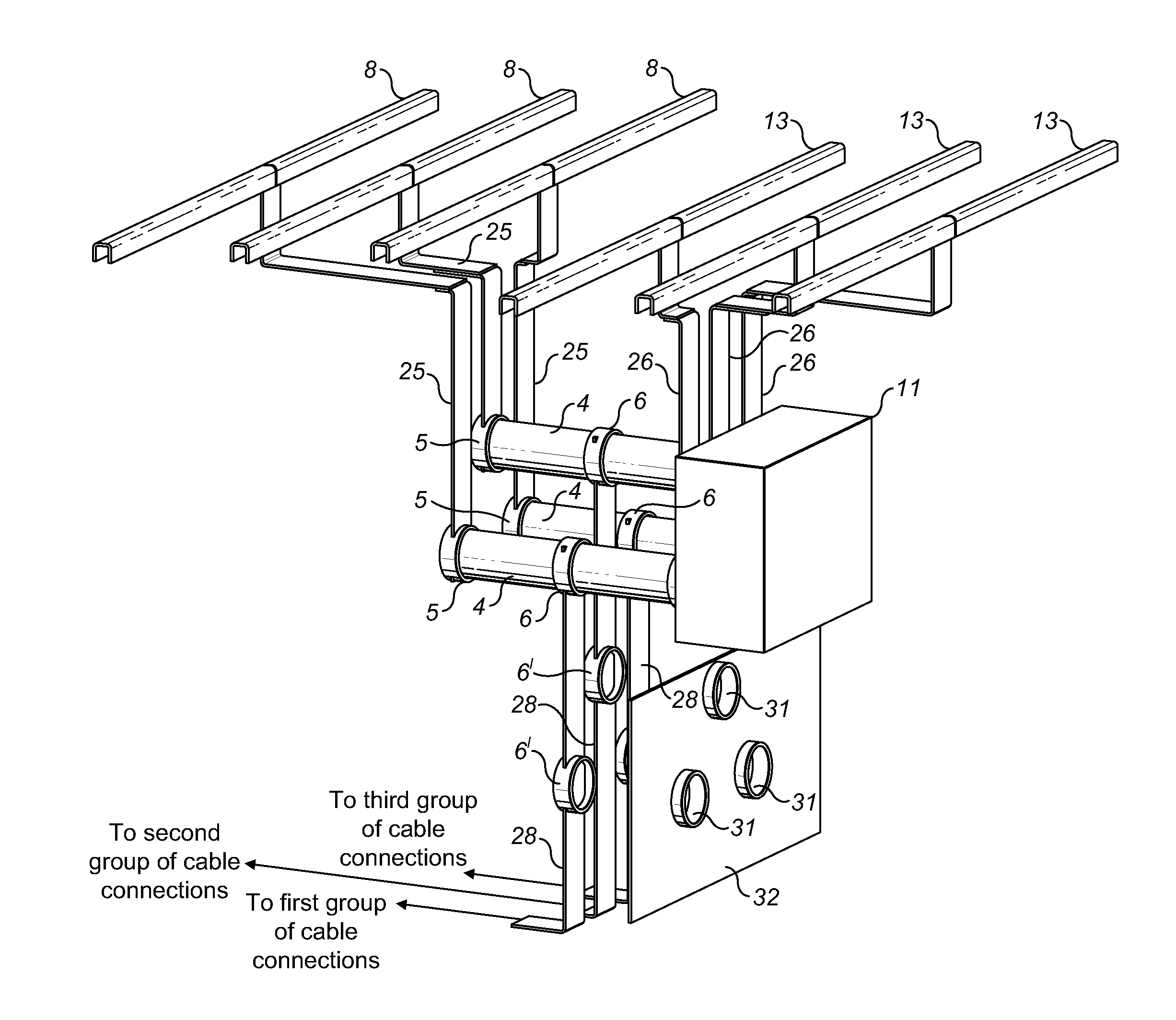 Switch arrangement for an electrical switchgear